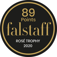 Médaille falstaff du rosé trophy 2020 avec 89 points.
