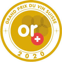 Médaille d'or du grand prix du vin suisse en 2020.
