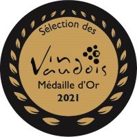 Médaille d'or de la sélection des vins vaudois en 2021.